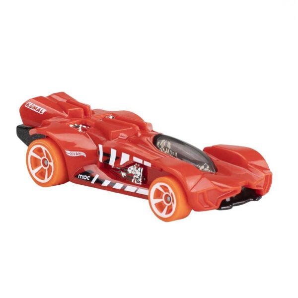 Hot Wheels  Stunt Tracks (Scoopa Di Fuego, La Fasta,  Rev Rod,  Torque Twister & Lightnin Bug)  5 Vehicle Pack (JBJ81) - Image 2