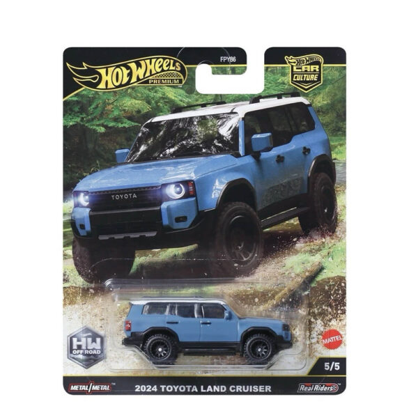 Mattel Hot Wheels Premium - Car Culture Collectable - 2024 Toyota Land Cruiser (Group FPY86) - Image 2