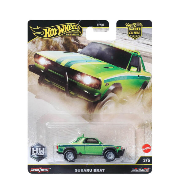 Mattel Hot Wheels Premium - Car Culture Collectable - Subaru Brat (Group FPY86) - Image 2