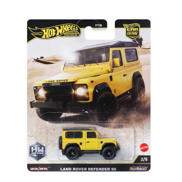Mattel Hot Wheels Premium - Car Culture Collectable - Land Rover Defender 90 (Group FPY86) - Image 2