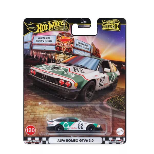 Mattel Hot Wheels Boulevard Vehicle - Alfa Romeo GTV6 3.0 (Group GJT68) - Image 2