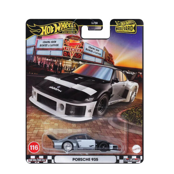 Mattel Hot Wheels Boulevard Vehicle - Porsche 935 (Group GJT68) - Image 2