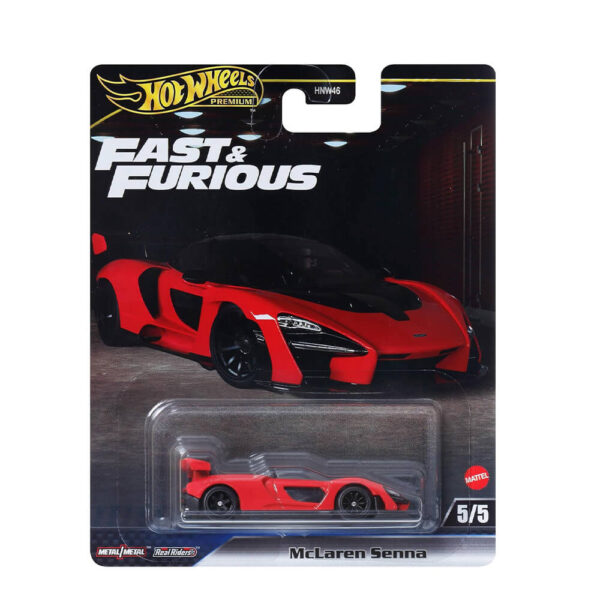 Mattel Hot Wheels Premium - The Fast and Furious - McLaren Senna (Group HNW46) - Image 2