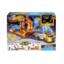 Hot Wheels Monster Trucks Loop-And-Flip Trophy Challenge Playset & Die-Cast Bigfoot Toy Truck