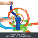 Mattel Hot Wheels Rapid Launch & Loop Playset With 1:64 Scale Die-Cast Toy Car, Crash & Track Set