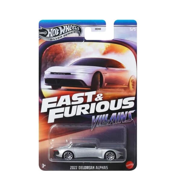 Mattel Hot Wheels The Fast and Furious - 2022 Deldrean Alphas (Group HNR88) - Image 2