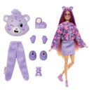 Mattel Barbie Cutie Reveal Care Bears Series Doll & Accessories in Share Bear Plush Costume, 10 Surprises