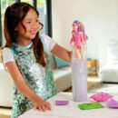 Mattel Barbie Color Reveal Fashion Doll & Accessories with 6 Surprises, Disco Star Series with Metallic Shine & Color-Change Bodice