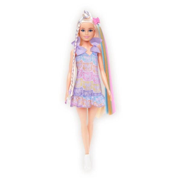 Mattel Barbie Fun & Fancy Doll & Accessories, Blonde Fashion Doll With Extra-Long Hair & 2 Looks