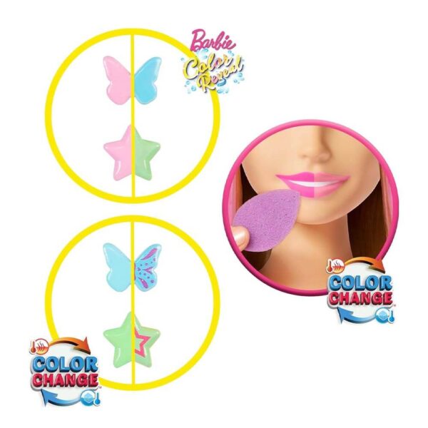Mattel Barbie Color Reveal Styling Head (caucasian) - Image 3