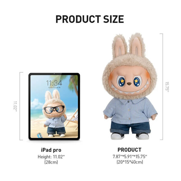 Pop Mart The Monsters Labubu Flip With Me Vinyl Plush Doll - Image 2