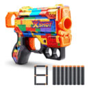 ZURU XSHOT SKINS MENACE (8 Darts) STRIPER (36515)