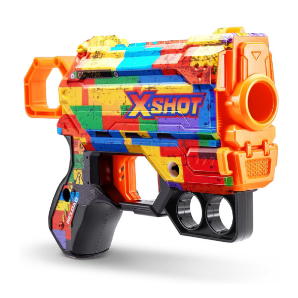 ZURU XSHOT SKINS MENACE (8 Darts) STRIPER (36515) - Image 3