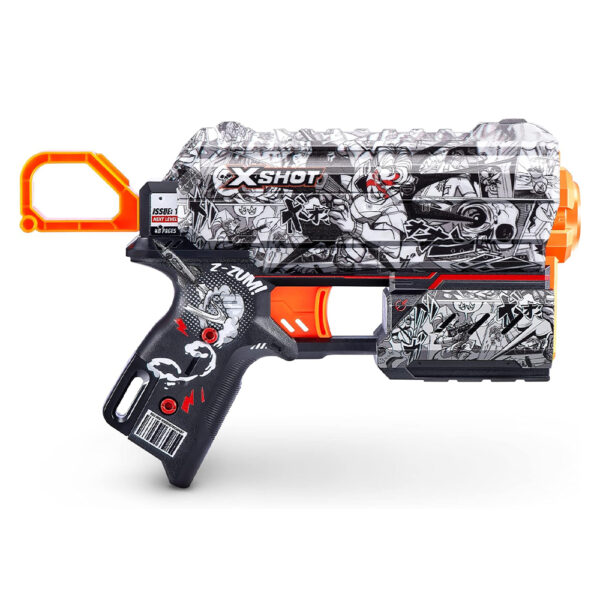 ZURU XSHOT SKINS FLUX (8 DARTS) ILLUSTRATE (36516) - Image 5