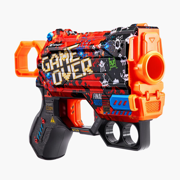 ZURU XSHOT SKINS FLUX (8 DARTS) GAME OVER (36516) - Image 4
