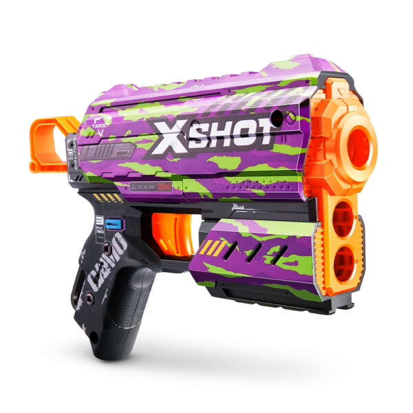 ZURU XSHOT SKINS FLUX (8 DARTS) CRUCIFER (36516) - Image 4