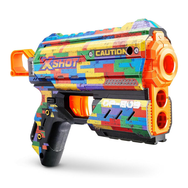 ZURU XSHOT SKINS FLUX (8 DARTS) STRIPER (36516) - Image 4