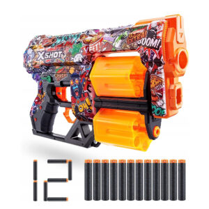 ZURU XSHOT SKINS DREAD (12 DARTS) SKETCH (36517)