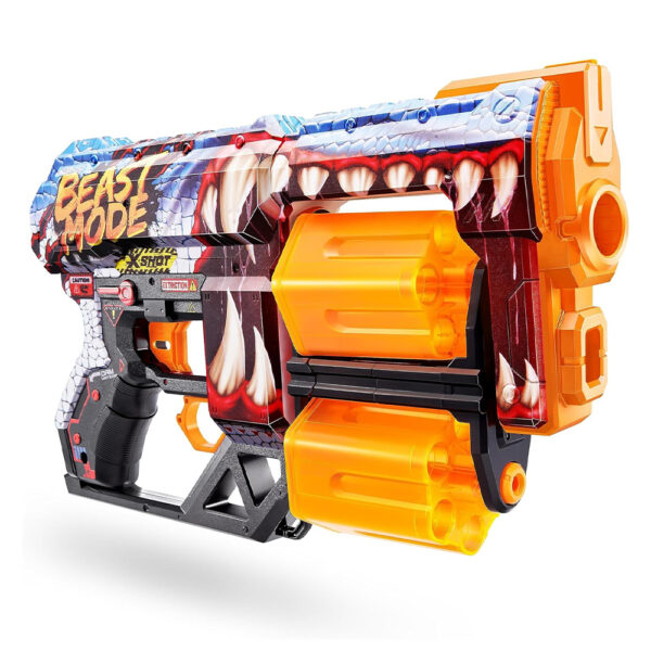 ZURU XSHOT SKINS DREAD (12 DARTS) BEAST OUT (36517) - Image 4
