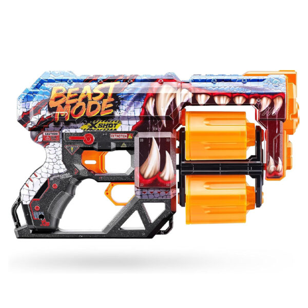 ZURU XSHOT SKINS DREAD (12 DARTS) BEAST OUT (36517) - Image 5