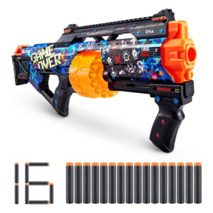 ZURU XSHOT SKINS LAST STAND (16 DARTS) GAME OVER (36518)