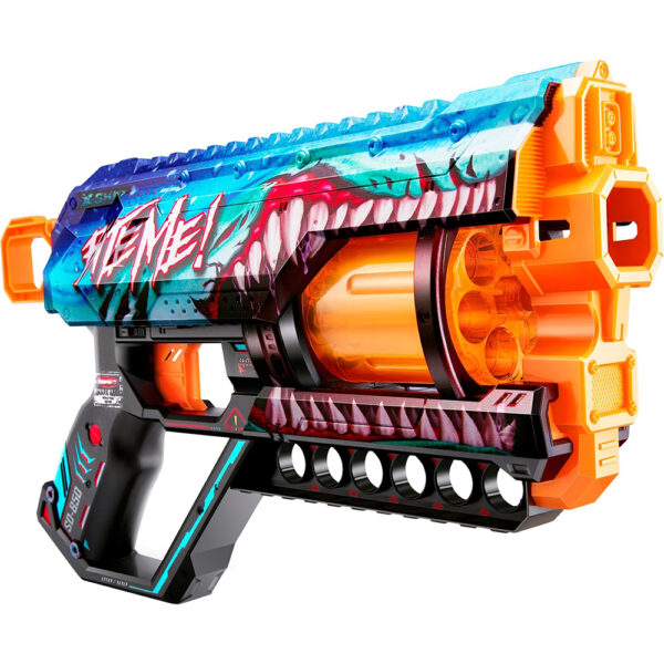 ZURU XSHOT SKINS GRIEFER (12 DARTS) SHARK THRASHER (36561) - Image 3