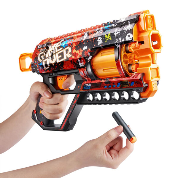ZURU XSHOT SKINS GRIEFER (12 DARTS) GAME OVER (36561) - Image 4