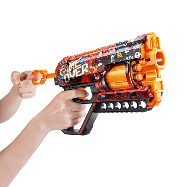 ZURU XSHOT SKINS GRIEFER (12 DARTS) GAME OVER (36561) - Image 5
