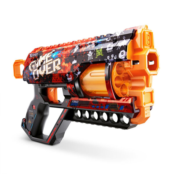 ZURU XSHOT SKINS GRIEFER (12 DARTS) GAME OVER (36561) - Image 6