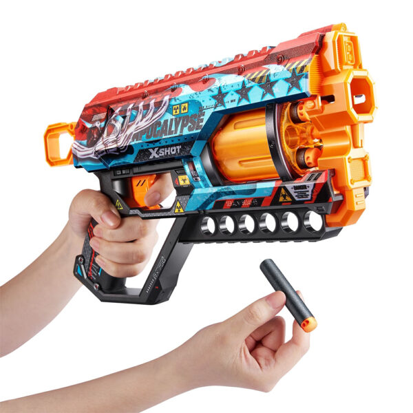 ZURU XSHOT SKINS GRIEFER (12 DARTS) APOCALYPSE (36561) - Image 4