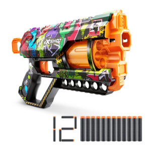 ZURU XSHOT SKINS GRIEFER (12 DARTS) GRAFFITI (36561)