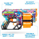 ZURU XSHOT SKINS SERIES 1 DREAD SONIC (12 DARTS) ROBOTNIK (36583)