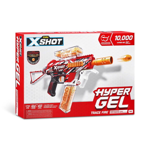 ZURU XSHOT HYPER GEL SERIES 1 MEDIUM BLASTER (10000GELLETS) COLOR ASSORTMENT - Image 2