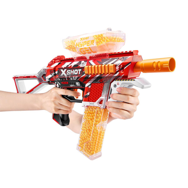ZURU XSHOT HYPER GEL SERIES 1 MEDIUM BLASTER (10000GELLETS) COLOR ASSORTMENT - Image 4