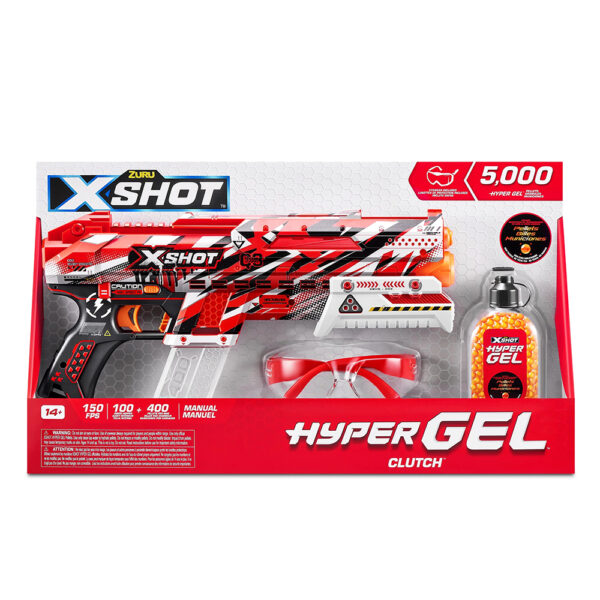 ZURU XSHOT HYPER GEL SERIES 1 SMALL BLASTER (5000GELLETS) COLOR ASSORTMENT - Image 2