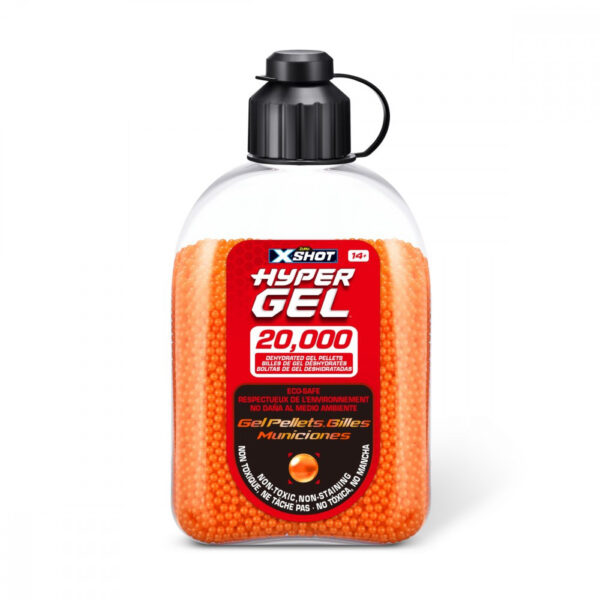 ZURU XSHOT HYPER GEL GELLET REFILL (20000 PCS) COLOR ASSORTMENT - Image 2