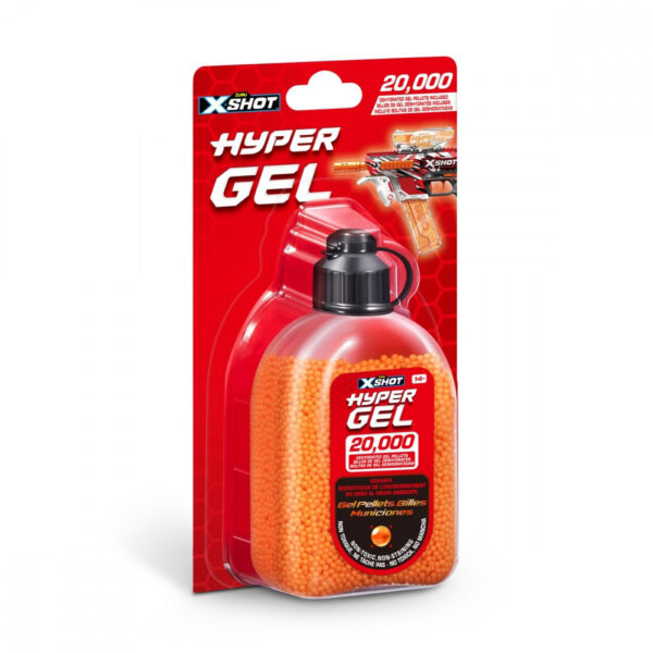 ZURU XSHOT HYPER GEL GELLET REFILL (20000 PCS) COLOR ASSORTMENT - Image 3