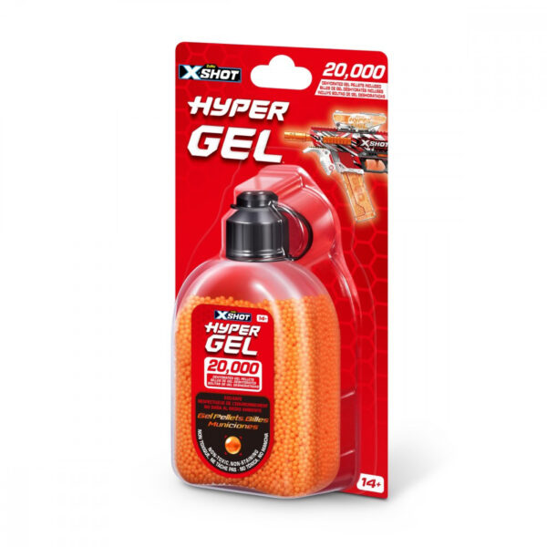 ZURU XSHOT HYPER GEL GELLET REFILL (20000 PCS) COLOR ASSORTMENT - Image 4