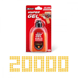 ZURU XSHOT HYPER GEL GELLET REFILL (20000 PCS) COLOR ASSORTMENT