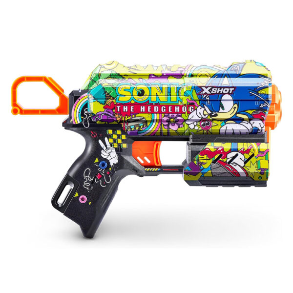 ZURU XSHOT SKINS SERIES 1 FLUX Sonic (8 Darts) HYPER SPIKE (36648) - Image 4