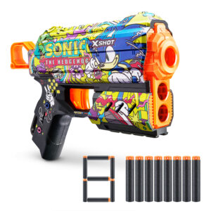ZURU XSHOT SKINS SERIES 1 FLUX Sonic (8 Darts) HYPER SPIKE (36648)