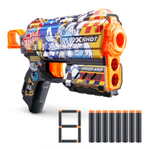 ZURU XSHOT SKINS SERIES 1 FLUX Sonic (8 Darts) SUPER SPEED (36648)