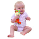 Winfun - Little Pals Toys: Patch the Giraffe Rattle with Rings 000117