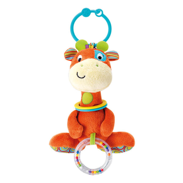 Winfun - Little Pals Toys: Patch the Giraffe Rattle with Rings 000117
