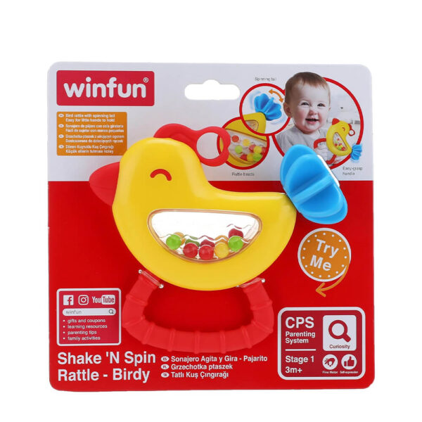 Winfun Toys: Shake N Spin Rattle - Birdy 000240 - Image 2