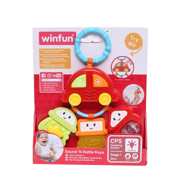 Winfun Toys: Sound N Rattle Keys 000628 - Image 2