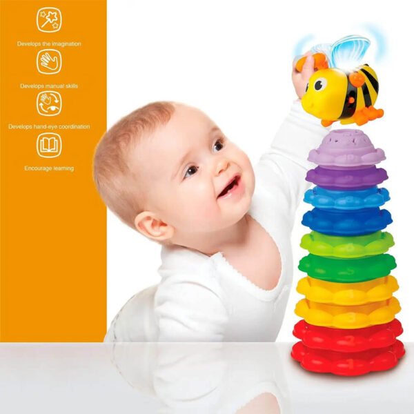 Winfun Toys: Stack N Learn Bee 000650 - Image 3