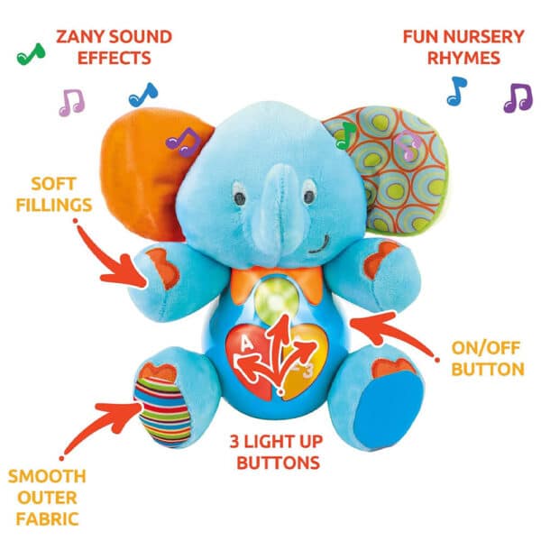 Winfun Toys: Sing N Learn With Me -Timber The Elephant 000689 - Image 5