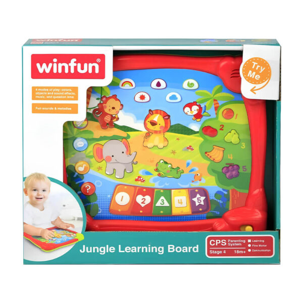 Winfun Toys: Jungle Learning Board 002513 - Image 2
