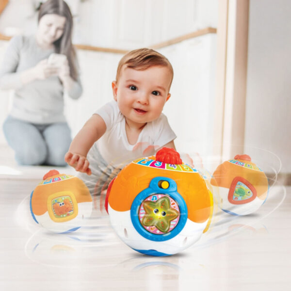 Winfun Toys: Roll N Learn Activity Ocean Ball 230601 - Image 3
